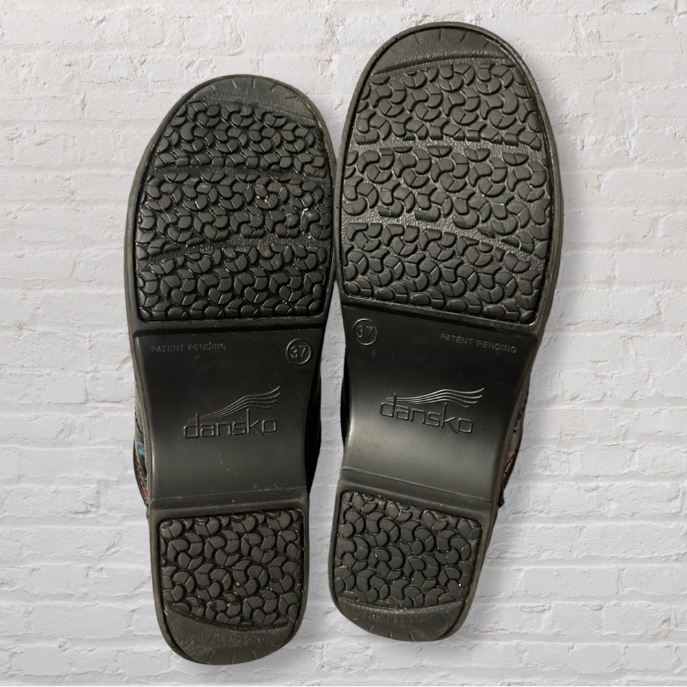 Dansko Multicolor Patterned Clogs - Picture 8 of 9